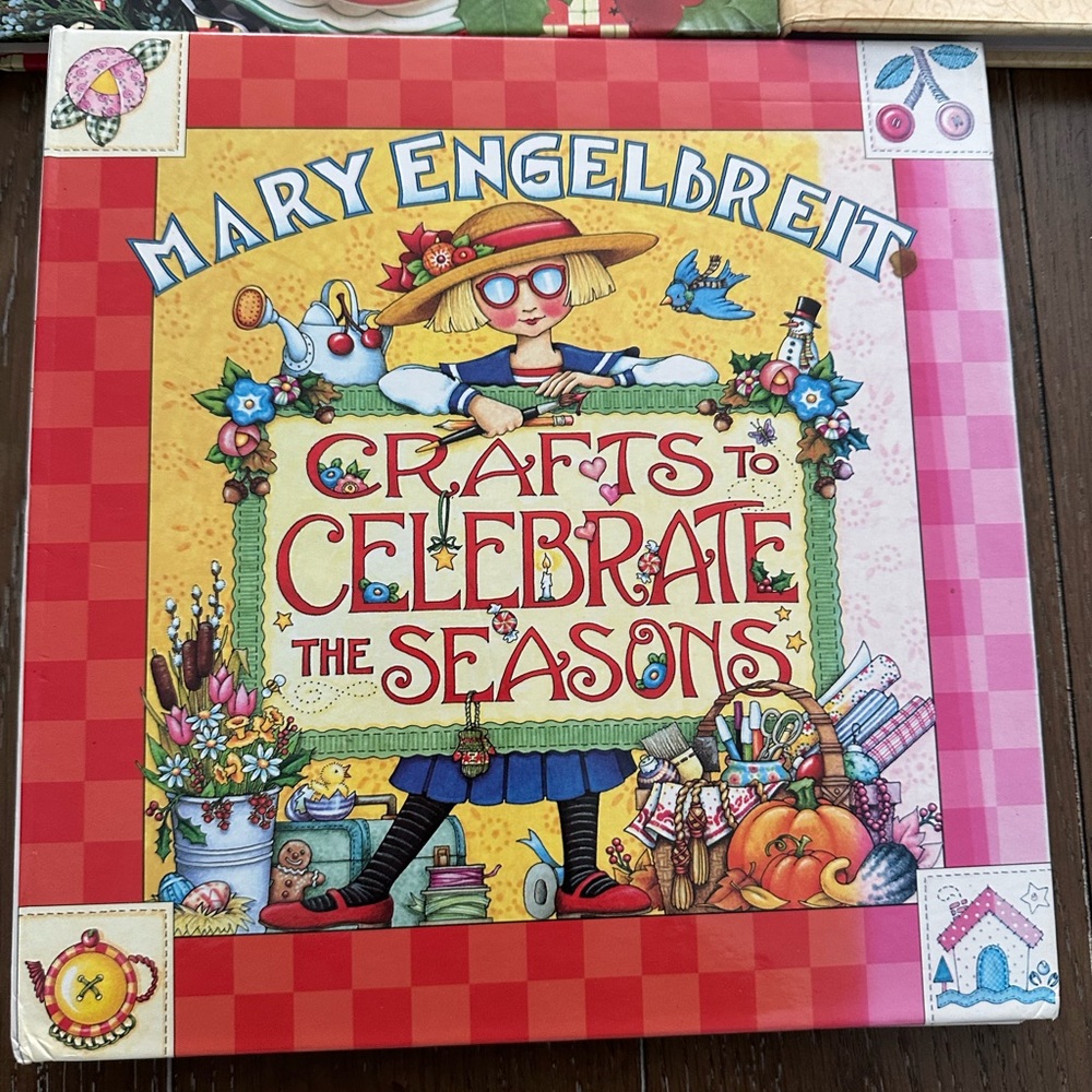 1999-2003 Mary Engelbreit Book Lot X 4 Holiday Crafts Season Christmas Hardcover - Picture 2 of 14
